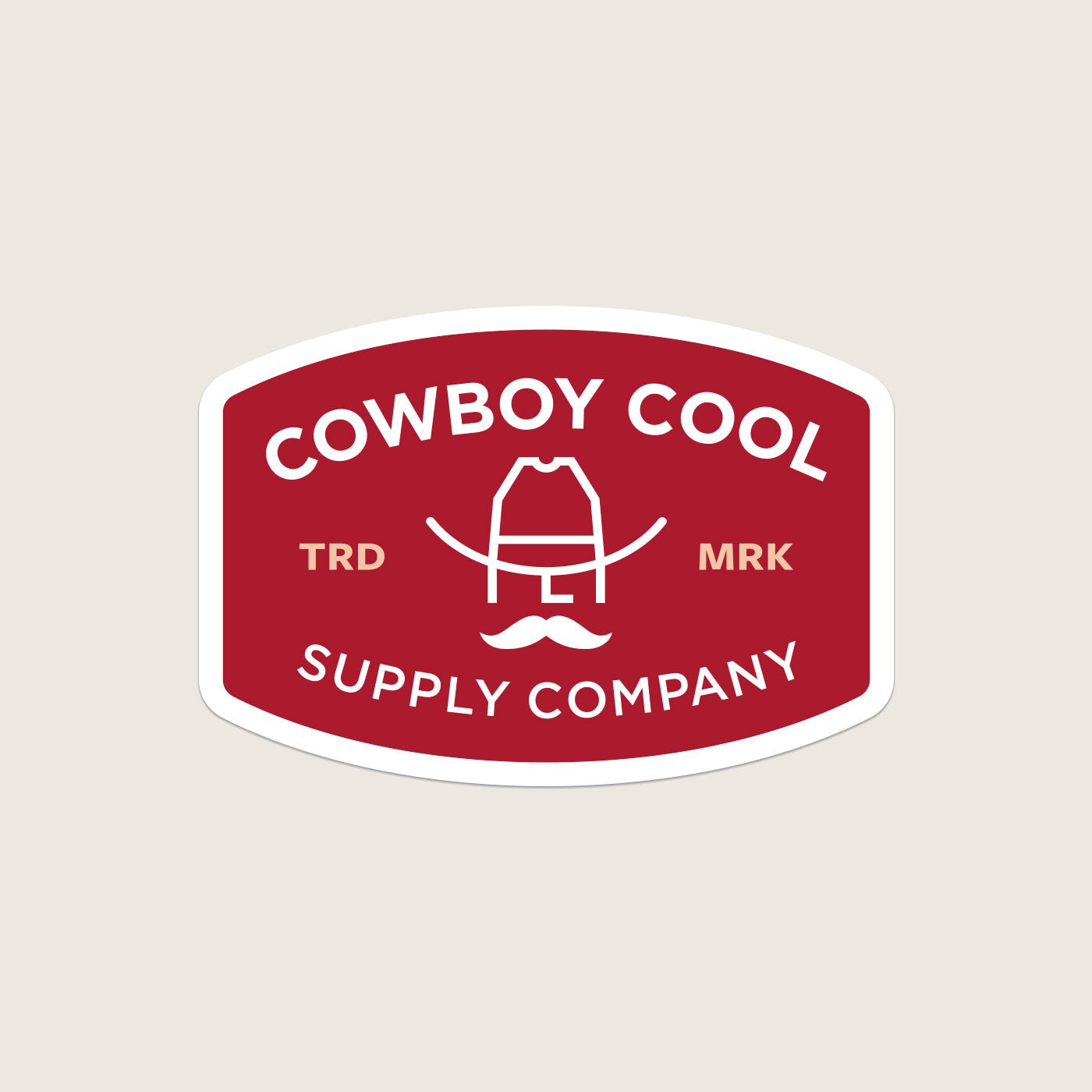 Cowboy Cool The Buckle Sticker - Angler's Pro Tackle & Outdoors