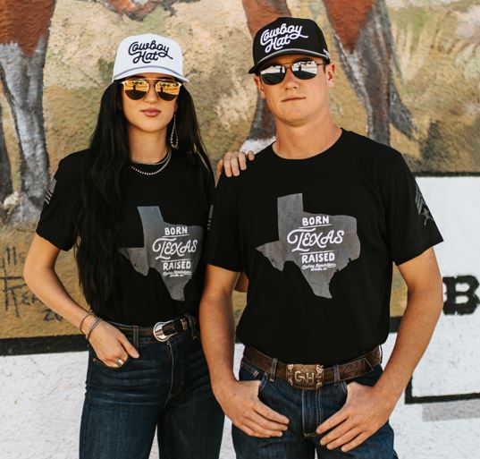 “Cowboy Hat” Summer Edition - Cowboy Revolution Black 5 - panel Trucker Hat - Angler's Pro Tackle & Outdoors