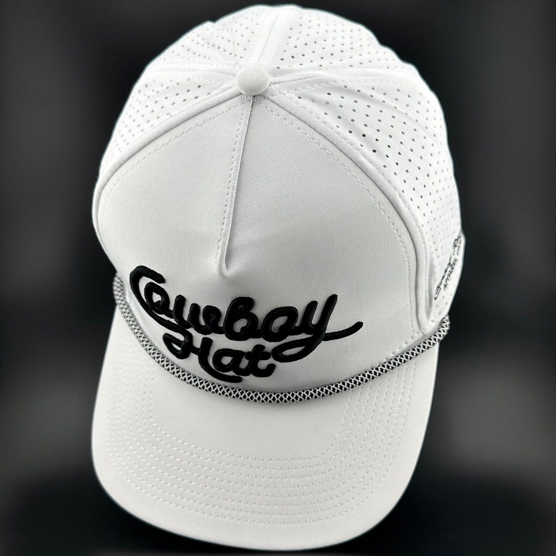 “Cowboy Hat” Summer Edition - Cowboy Revolution White 5 - panel Trucker Hat - Angler's Pro Tackle & Outdoors