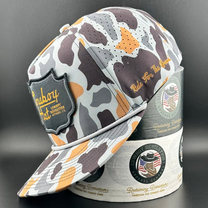 Cowboy Revolution Concrete Camo Patch “Cowboy Hat” - Performance Rope Hat - Angler's Pro Tackle & Outdoors