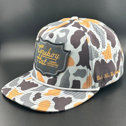 Cowboy Revolution Concrete Camo Patch “Cowboy Hat” - Performance Rope Hat - Angler's Pro Tackle & Outdoors