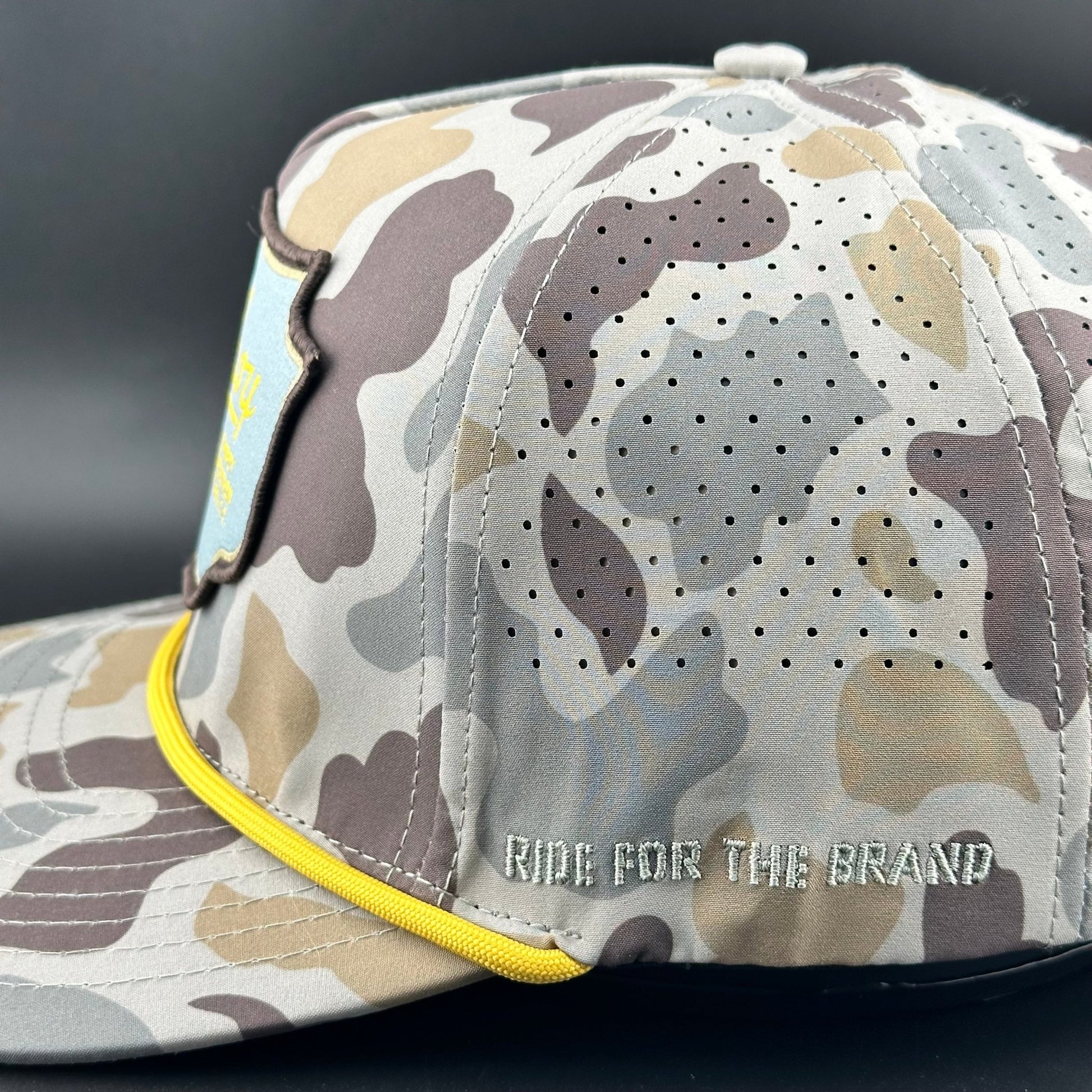 Cowboy Revolution Marshland Camo Patch “Cowboy Hat” - Performance Rope Hat - Angler's Pro Tackle & Outdoors