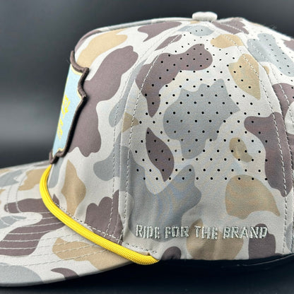 Cowboy Revolution Marshland Camo Patch “Cowboy Hat” - Performance Rope Hat - Angler's Pro Tackle & Outdoors