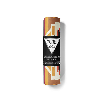 Yune Yoga Floor Mat Coyote Falls Studio Non Slip Matt
