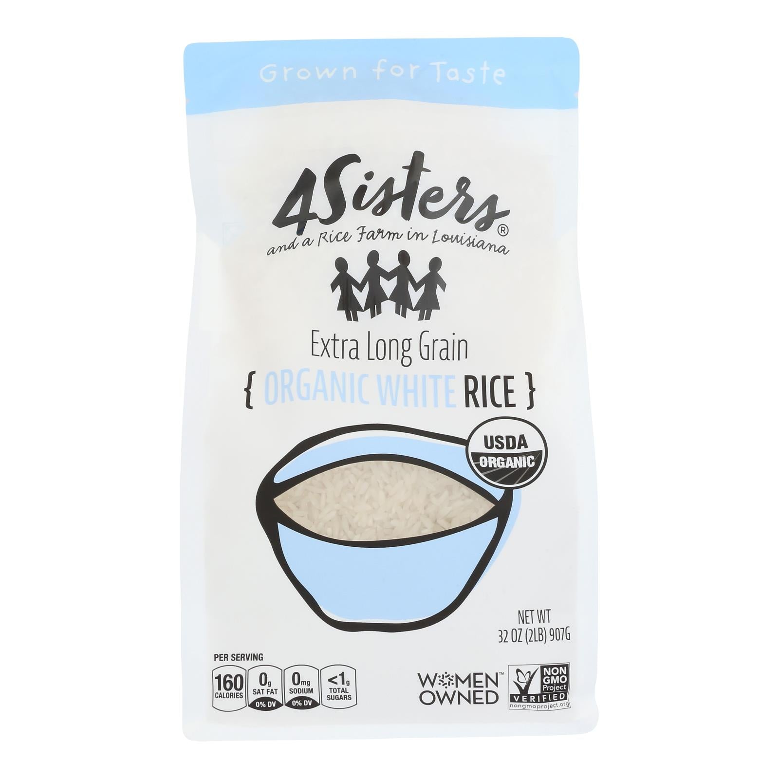 Cozy Farm 4 Sisters Rice OG2 White Long Grain | 2 Lb x6 - Angler's Pro Tackle & Outdoors