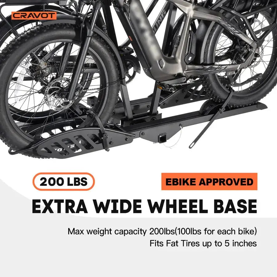 CRAVOT CyberRack E2 (25) Hitch Bike Rack - Angler's Pro Tackle & Outdoors