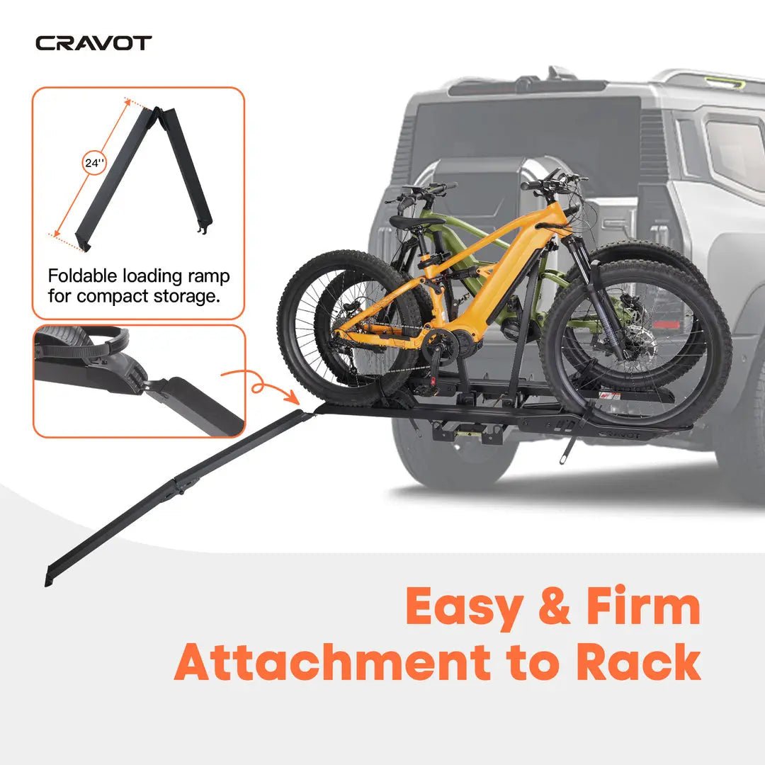 CRAVOT CyberRack S2 Hitch Bike Rack - Angler's Pro Tackle & Outdoors