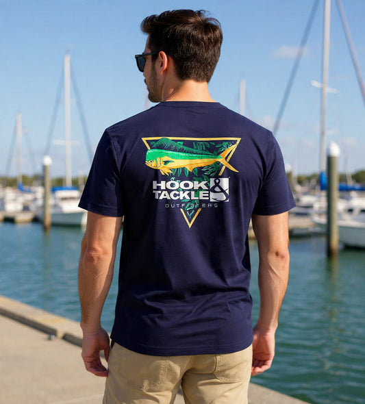 Hook & Tackle Men's Mahi Tropics Premium T-Shirt