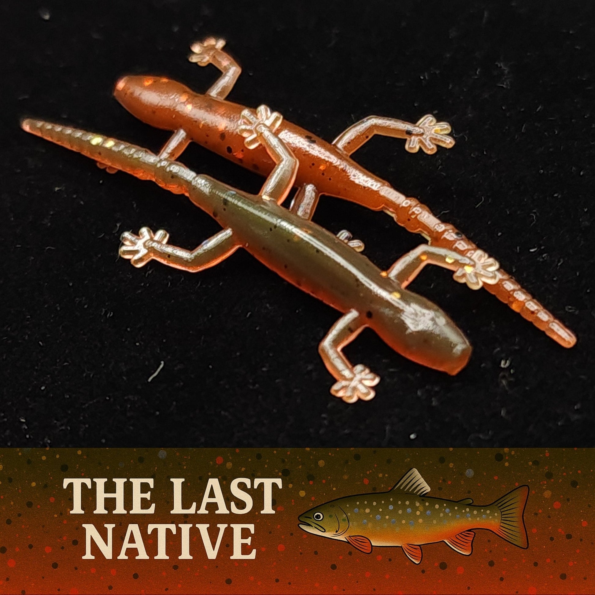 Creek Life Lure Co. Jar of 2" Salamander "The Moss Dweller" - Angler's Pro Tackle & Outdoors
