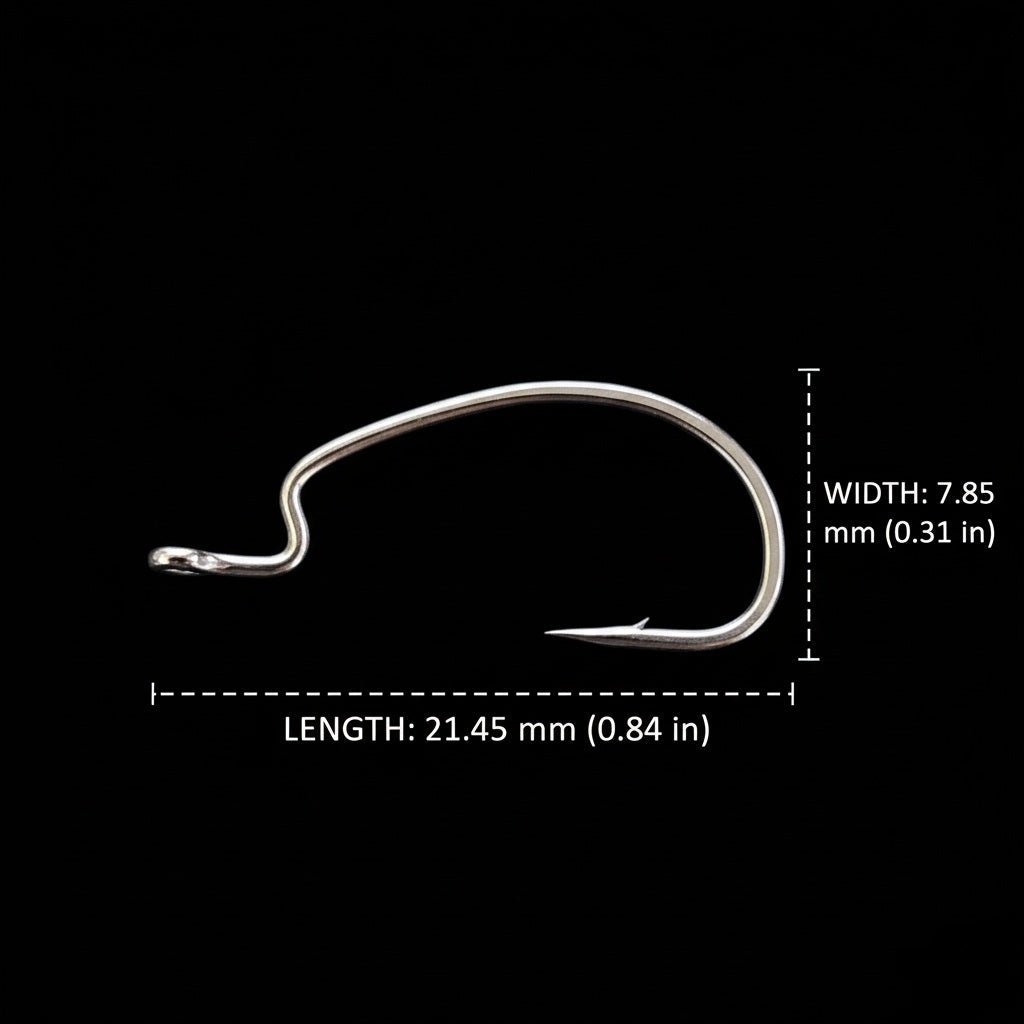Creek Life Lure Co. Micro EWG Hooks (10 Pack) - Angler's Pro Tackle & Outdoors