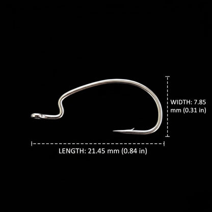 Creek Life Lure Co. Micro EWG Hooks (10 Pack) - Angler's Pro Tackle & Outdoors