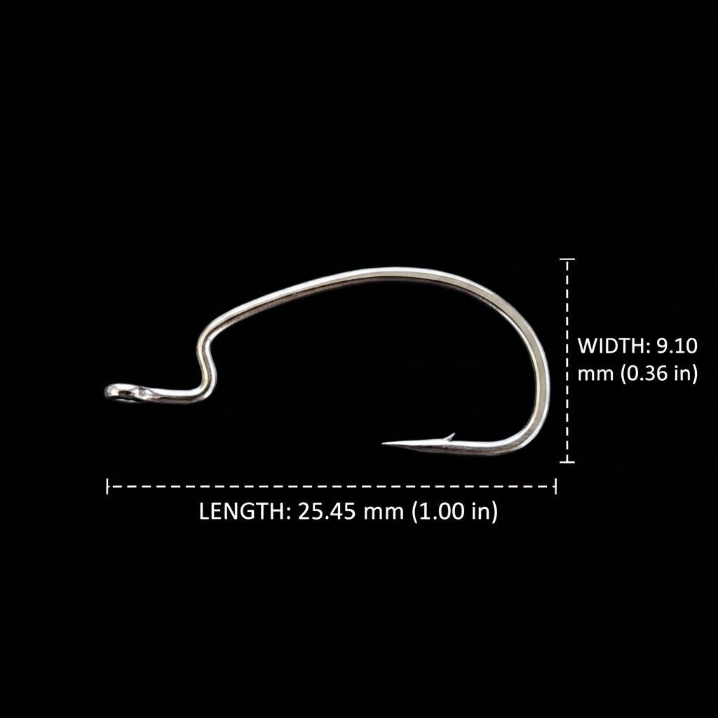 Creek Life Lure Co. Micro EWG Hooks (10 Pack) - Angler's Pro Tackle & Outdoors