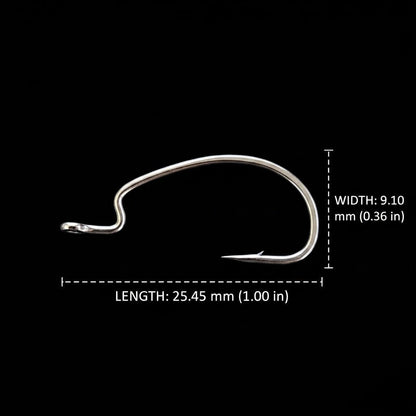 Creek Life Lure Co. Micro EWG Hooks (10 Pack) - Angler's Pro Tackle & Outdoors