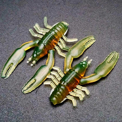 Creek Life Lures 1" Inch Micro Crayfish "The Creek Crawler" - Angler's Pro Tackle & Outdoors