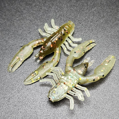 Creek Life Lures 1" Inch Micro Crayfish "The Creek Crawler" - Angler's Pro Tackle & Outdoors