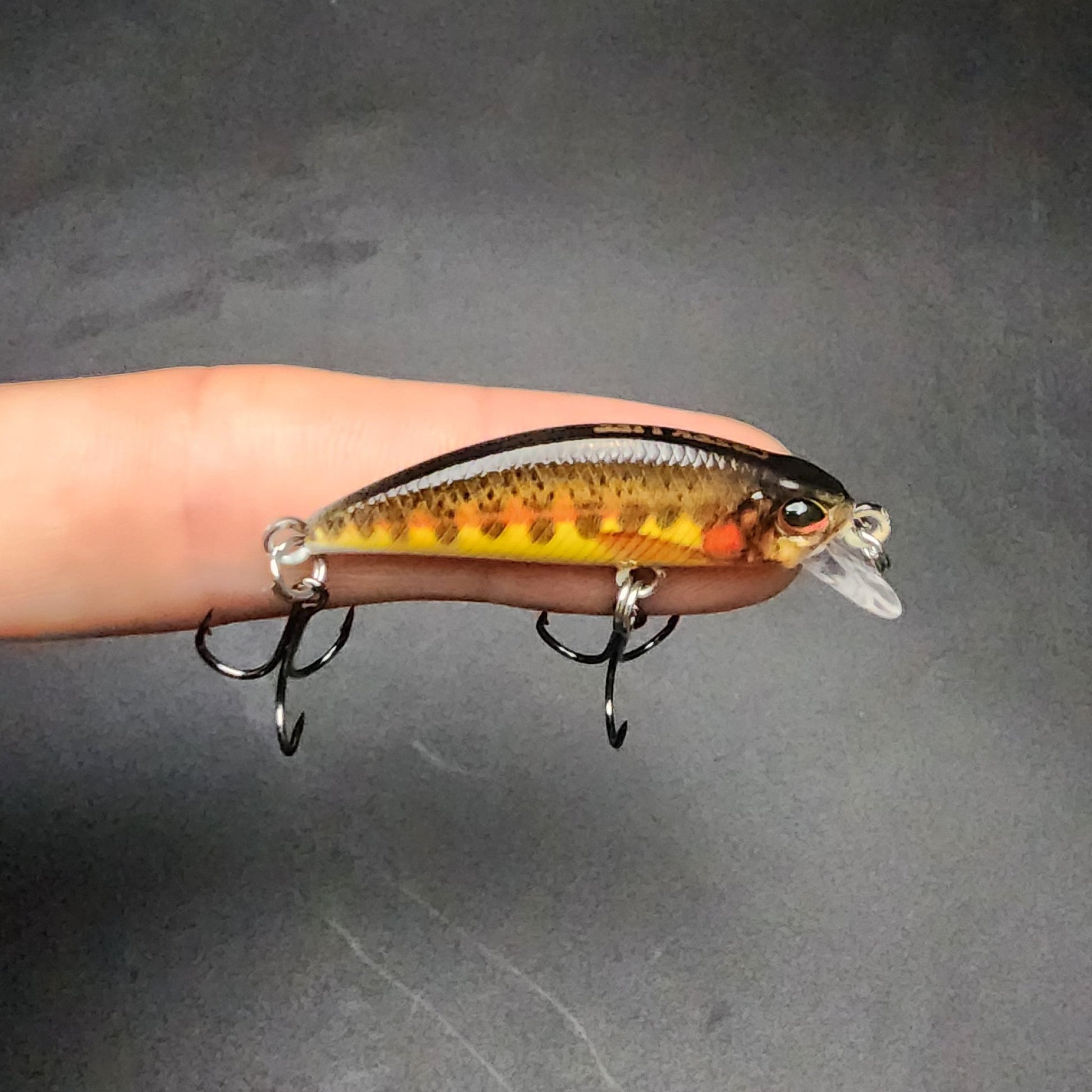 Creek Life Lures 1.5" Sinking Jerk Bait "The MOON Shiner" - Angler's Pro Tackle & Outdoors