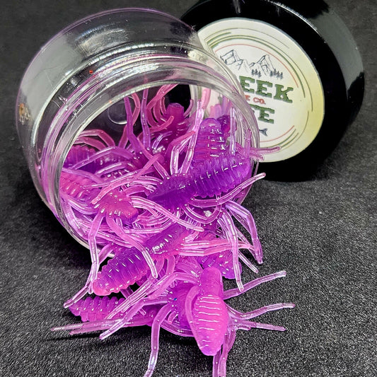 Creek Life Lures Jar of 1" Micro Spider Bait "The Writing Spider" - Angler's Pro Tackle & Outdoors