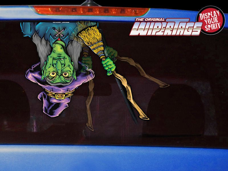 Creepy Witch with Broom WiperTags - Angler's Pro Tackle & Outdoors
