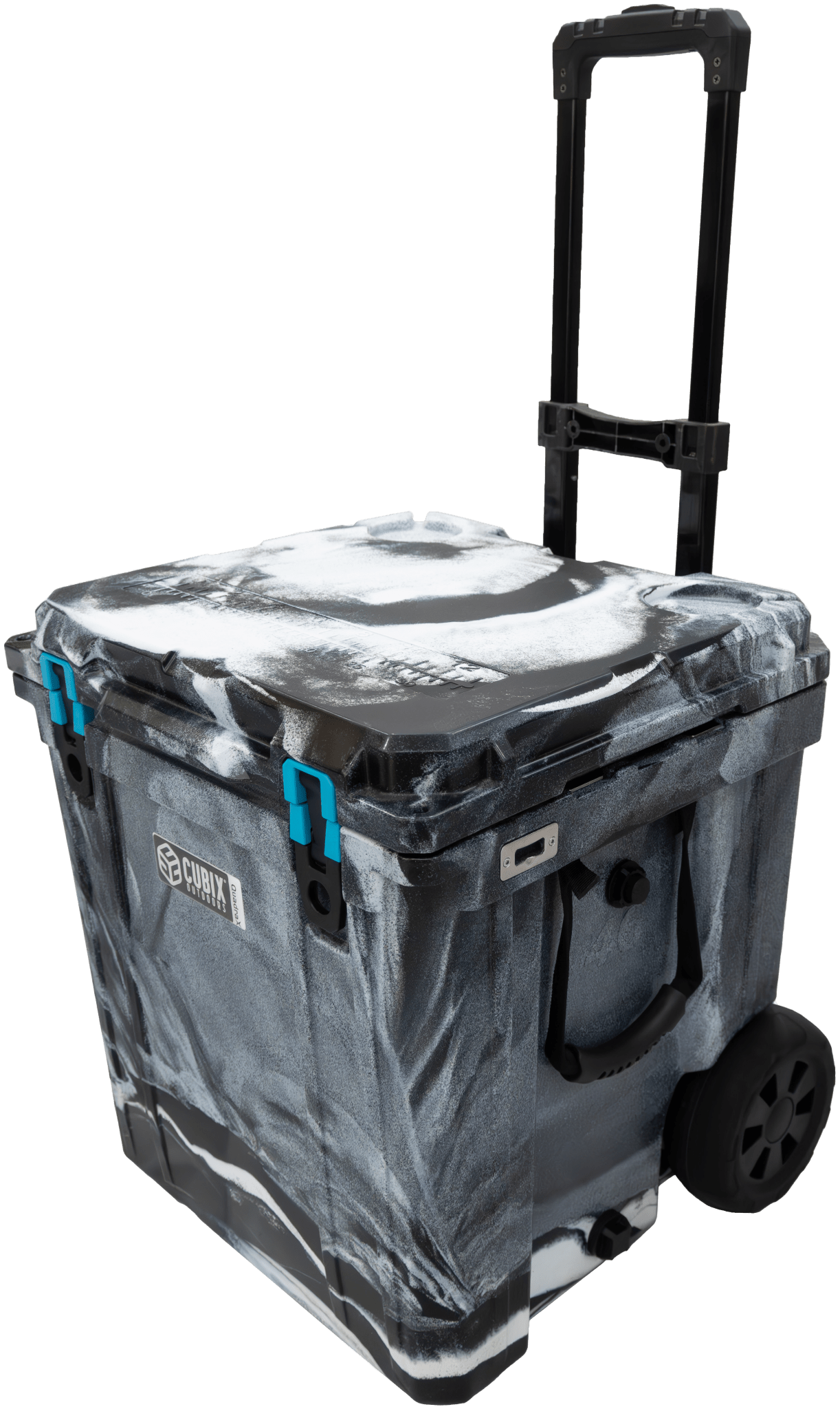 Cubix Outdoors 46 Quart Rotomolded Cooler With Wheels - QuadraX - Angler's Pro Tackle & Outdoors