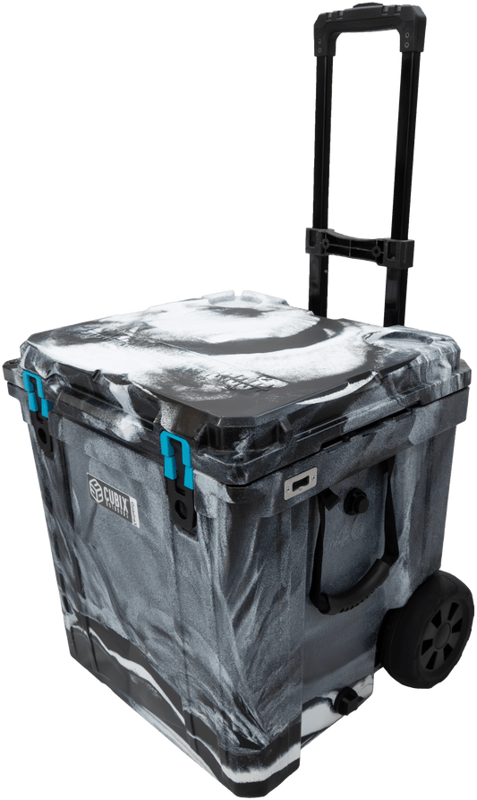 Cubix Outdoors 46 Quart Rotomolded Cooler With Wheels - QuadraX - Angler's Pro Tackle & Outdoors