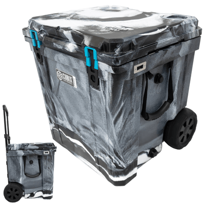 Cubix Outdoors 46 Quart Rotomolded Cooler With Wheels - QuadraX - Angler's Pro Tackle & Outdoors