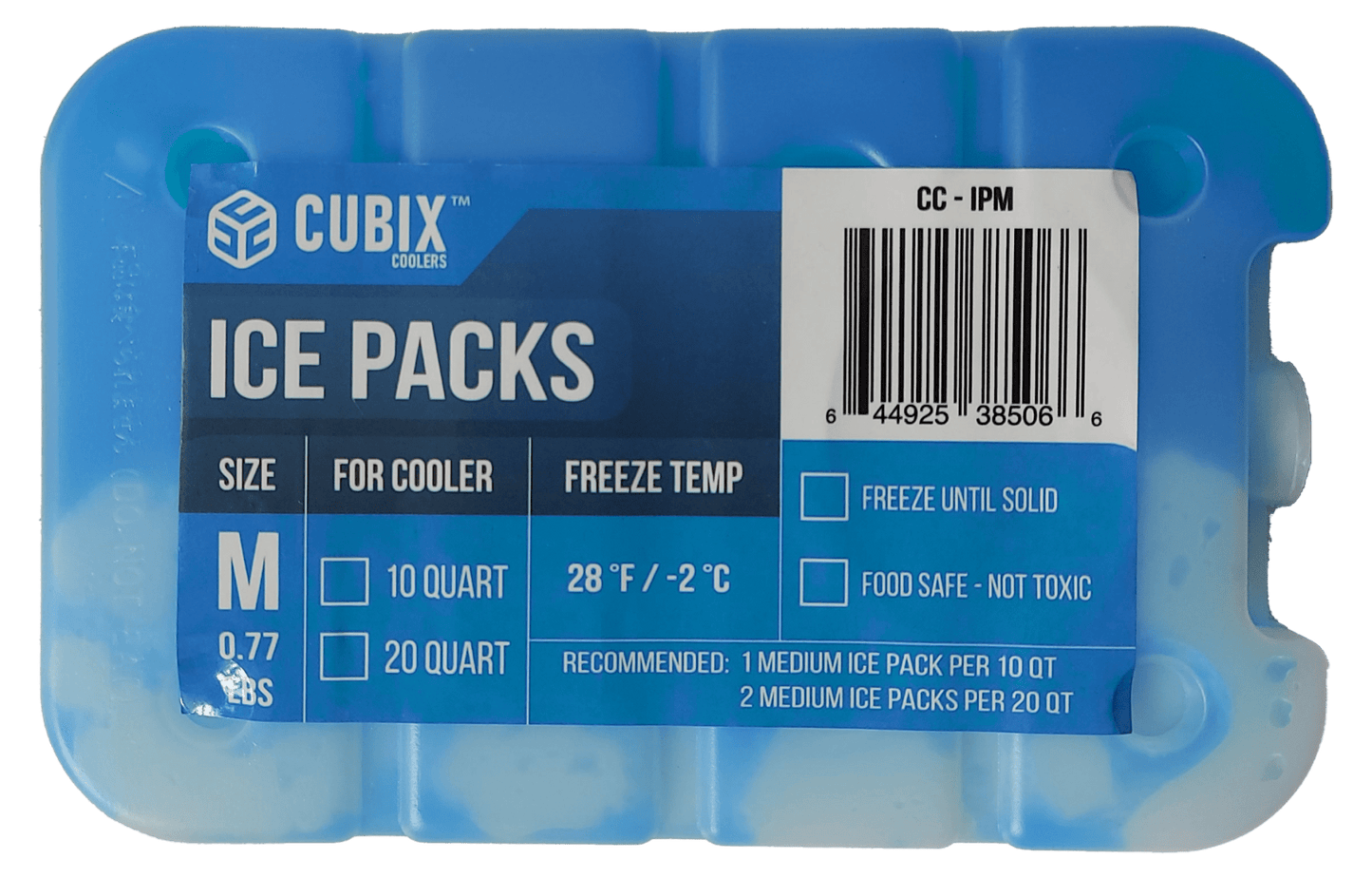 Cubix Outdoors Ice Packs - Angler's Pro Tackle & Outdoors