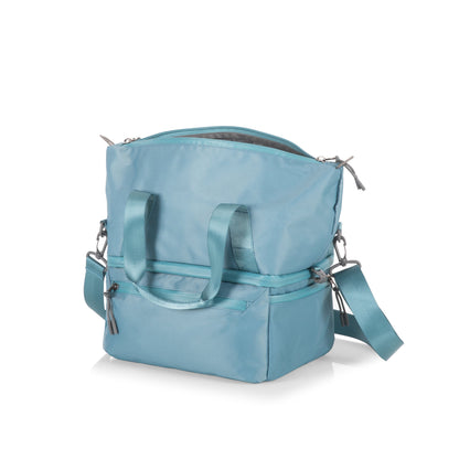 Picnic Time Tarana Recycled Lunch Bag Cooler with Utensils