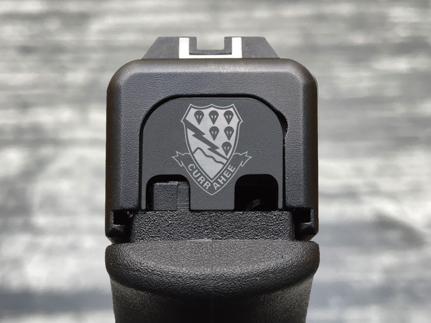 Milspin ARMY Slide Back Plates (Over 100 Emblems)