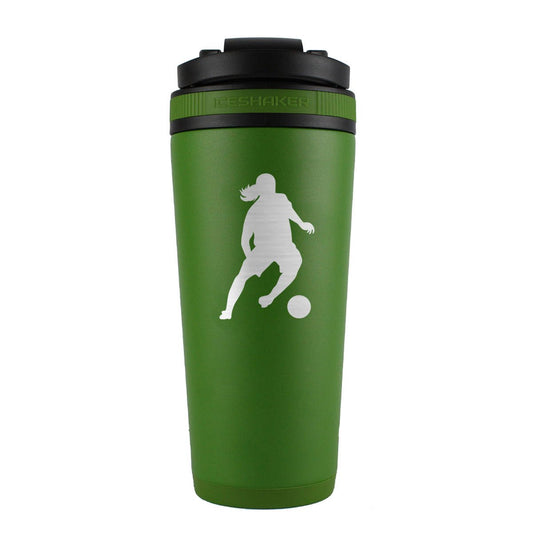 Custom Ronaldinho 26oz Ice Shaker - Green - Angler's Pro Tackle & Outdoors
