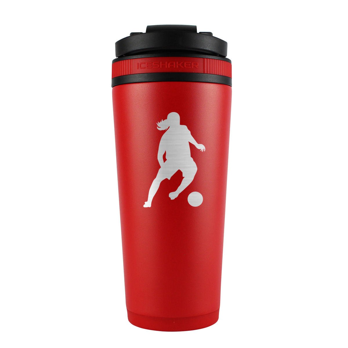Custom Ronaldinho 26oz Ice Shaker - Red - Angler's Pro Tackle & Outdoors