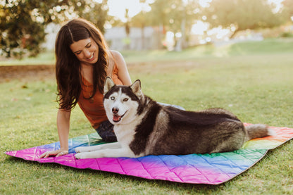 Picnic Time Vista Outdoor Picnic Blanket & Tote
