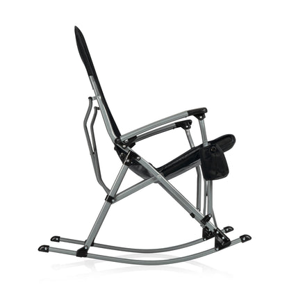 Picnic Time Outdoor Rocking Camp Chair