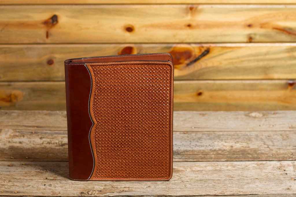 Texas Saddlery Saddle Tan Spider Notebook