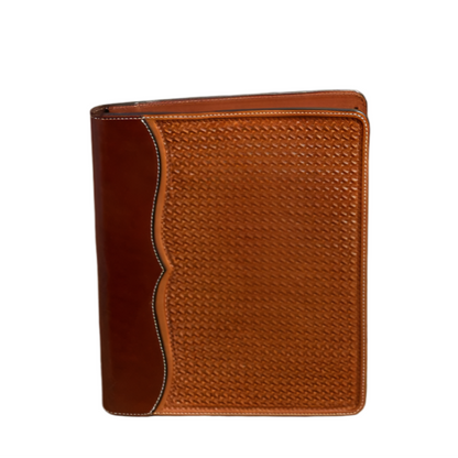 Texas Saddlery Saddle Tan Spider Notebook