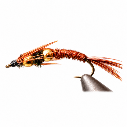 Stone Creek Double Bead - Pheasant Tail / Prince / Gold Rib Hare's Ear
