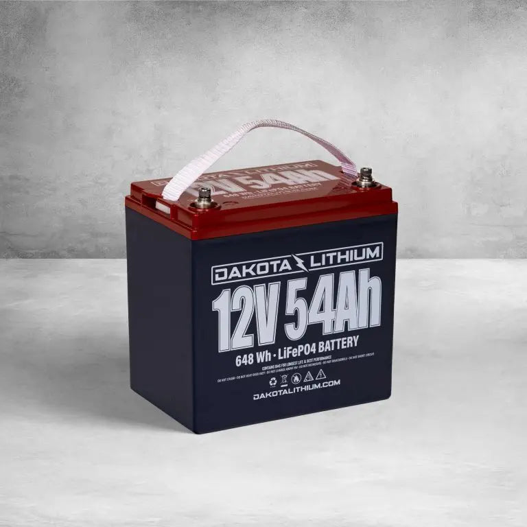 Dakota Lithium 12V 54Ah Deep Cycle LiFePO4 Battery | With Charger - Angler's Pro Tackle & Outdoors