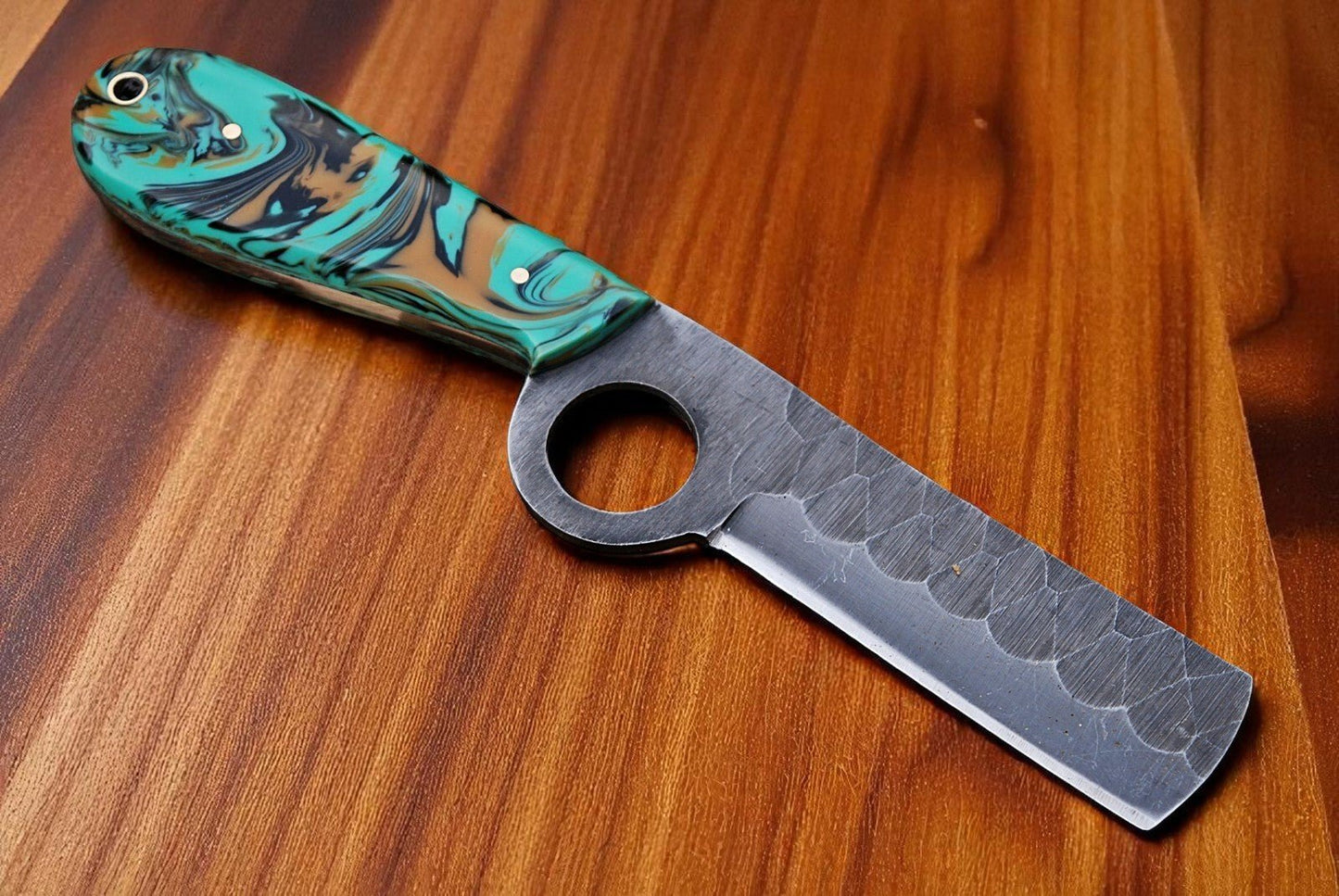 Damascus Knife Store Bull Cutter knives – Resin Handle, 8" carbon Steel - Angler's Pro Tackle & Outdoors