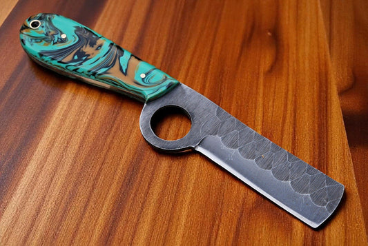 Damascus Knife Store Bull Cutter knives – Resin Handle, 8" carbon Steel - Angler's Pro Tackle & Outdoors