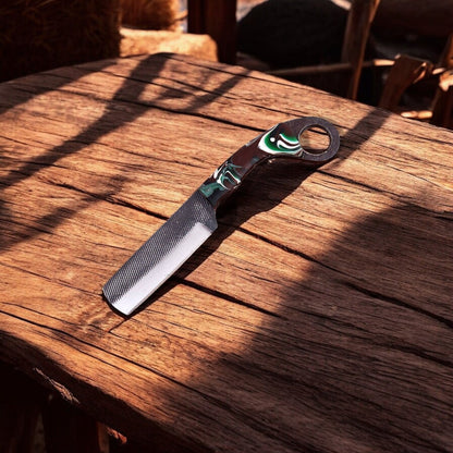 Damascus Knife Store Custom Handmade Bull Cutter Knife – 8" File Tool Steel - Angler's Pro Tackle & Outdoors