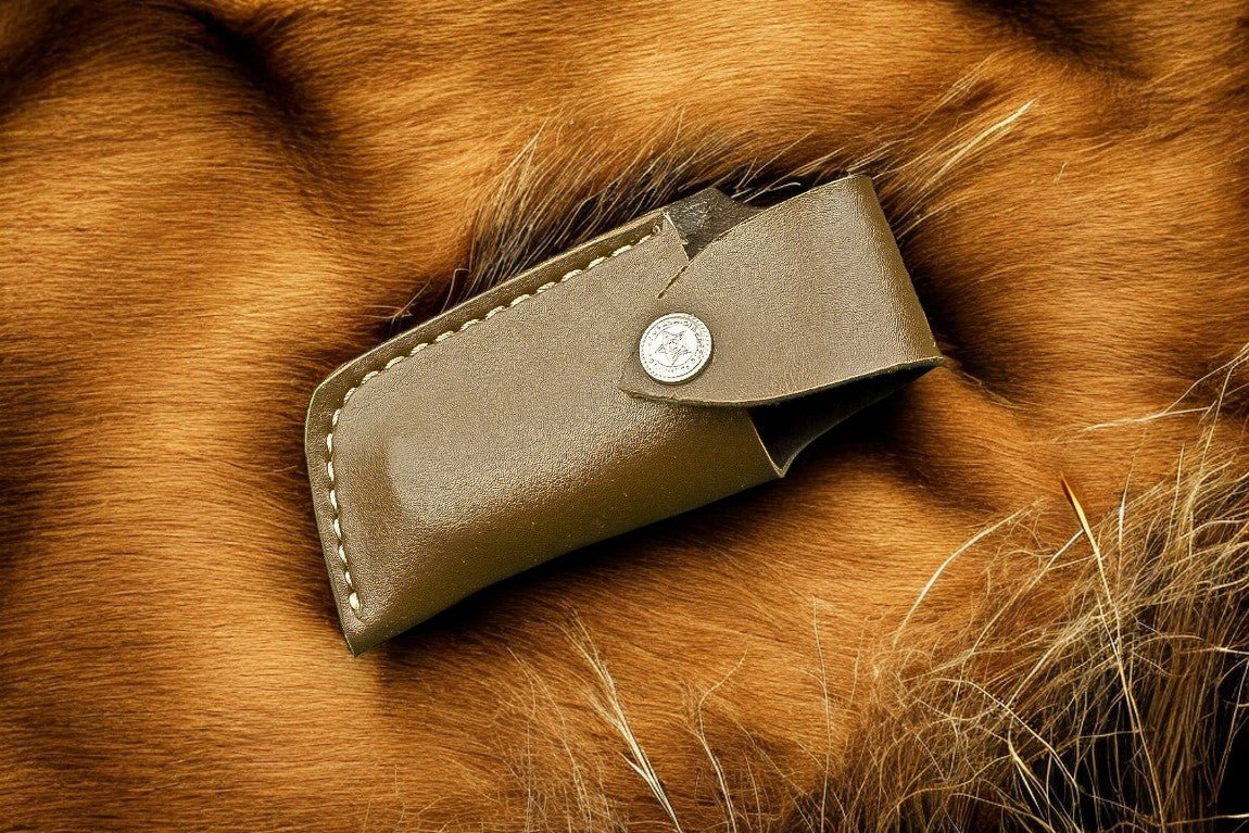 Damascus Knife Store Folding Knife – Epoxy Resin Handle | 3 inch blade - Angler's Pro Tackle & Outdoors