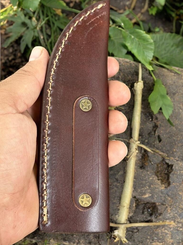 Damascus Knife Store Handmade Damascus Hunting Knife – Bone & Exotic Wood - Angler's Pro Tackle & Outdoors