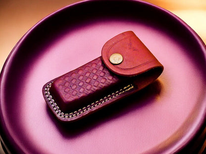 Damascus Knife Store Handmade Stainless Steel Pocket Knife with Exotic Wood - Angler's Pro Tackle & Outdoors