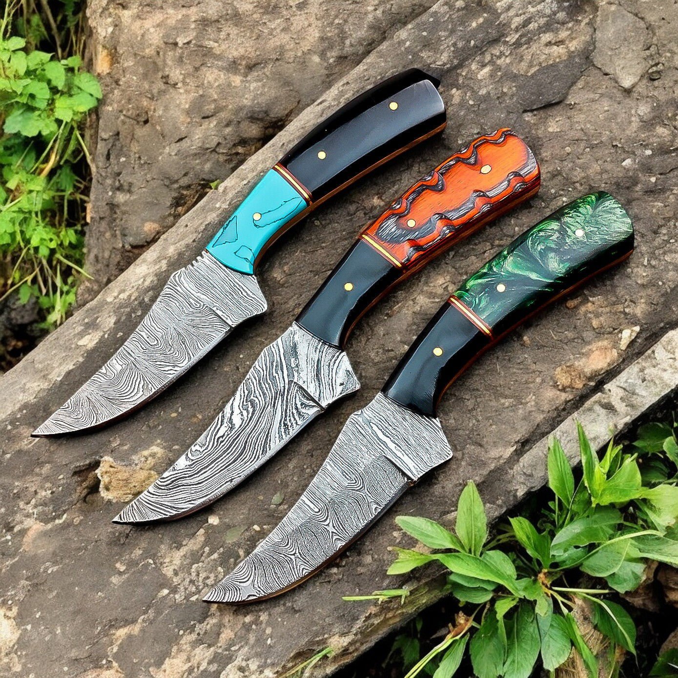 Damascus Knife Store "TimberForge Damascus Hunting Knife – Premium Handmade Craftsmanship" - Angler's Pro Tackle & Outdoors