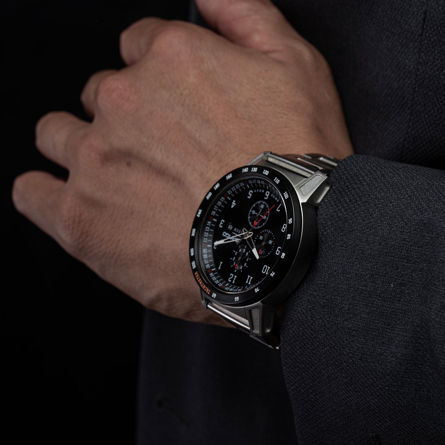 DANGO CR - 01 - CHRONO WATCH WITH METAL BRACELET - Angler's Pro Tackle & Outdoors