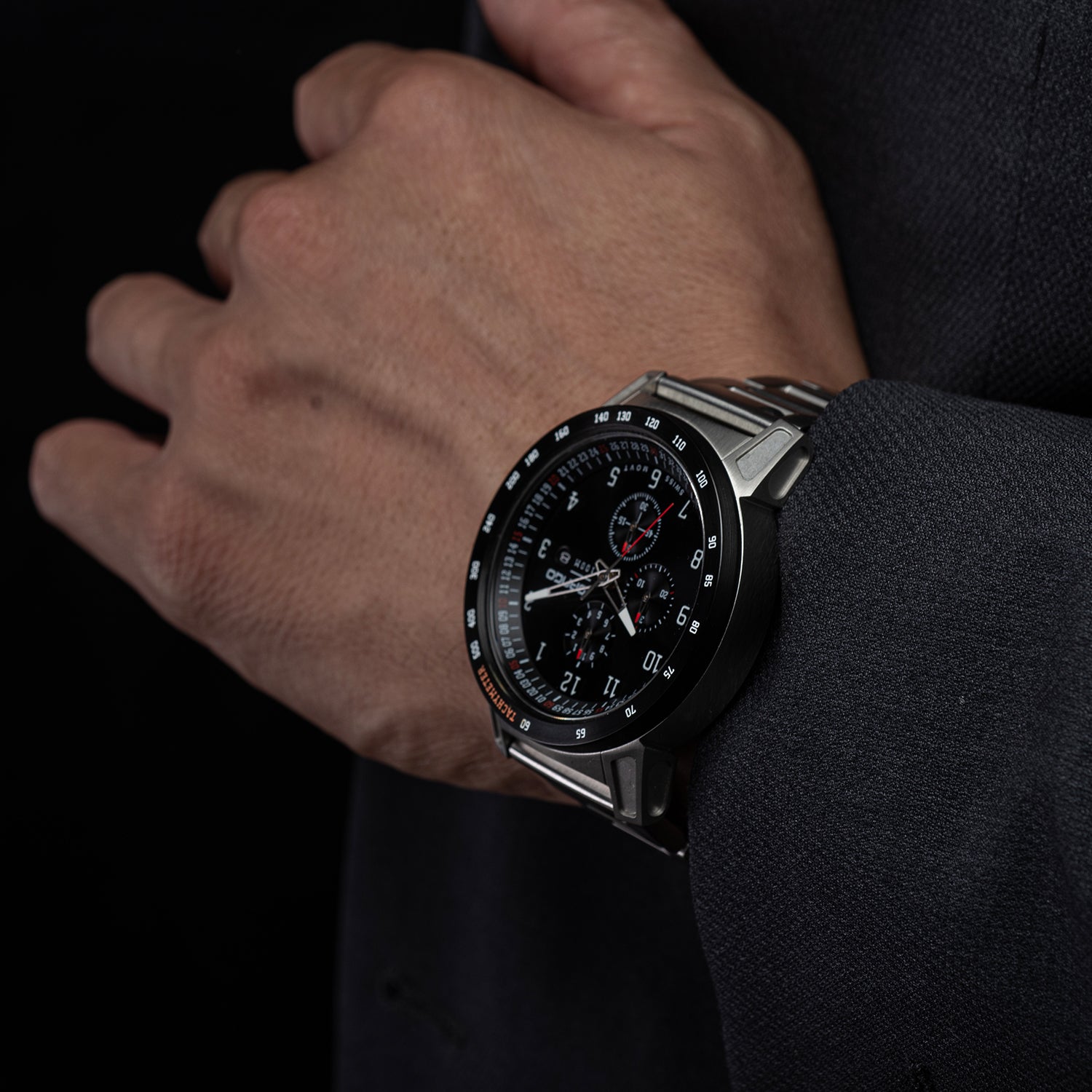 DANGO CR - 01 - CHRONO WATCH WITH METAL BRACELET - Angler's Pro Tackle & Outdoors