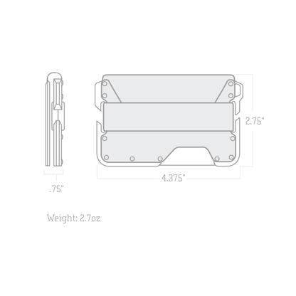 DANGO D01 DAPPER™ BIFOLD WALLET - Angler's Pro Tackle & Outdoors