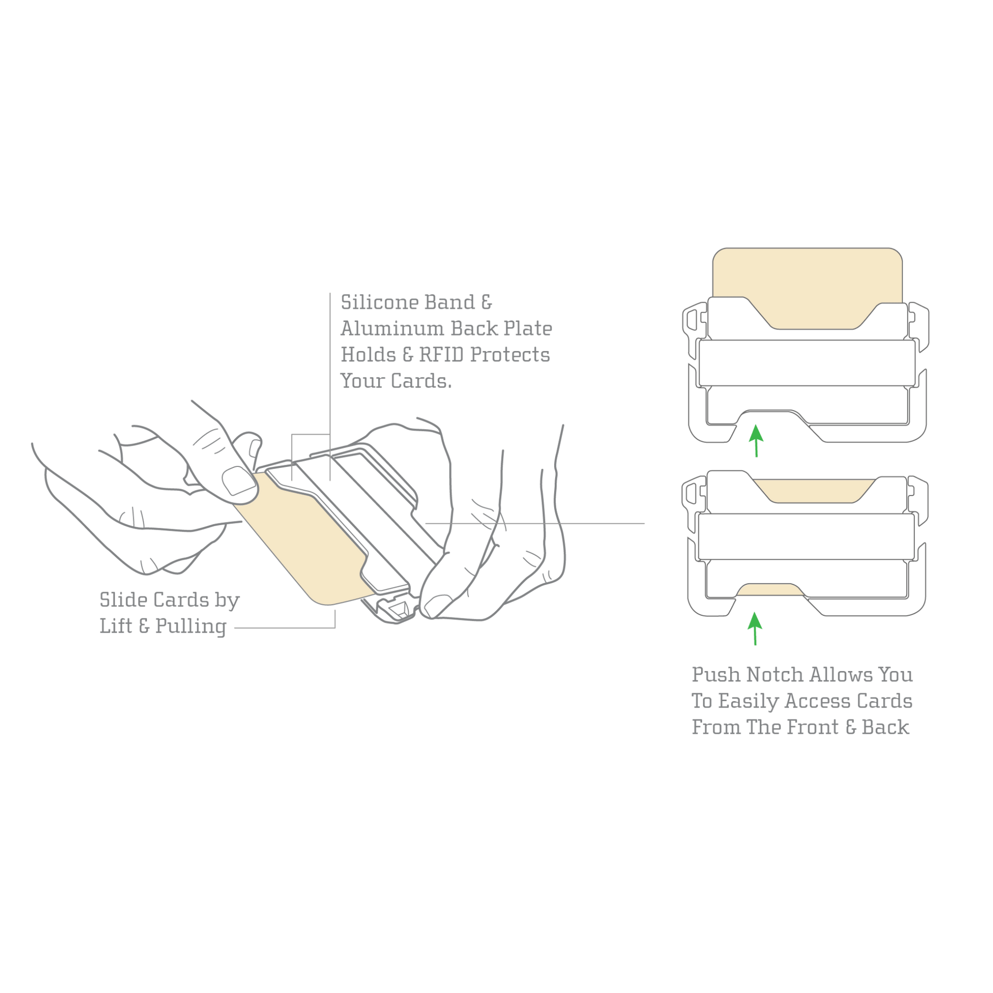 DANGO D01 DAPPER™ WALLET - SPECIAL EDITION - SLATE GREY - Angler's Pro Tackle & Outdoors