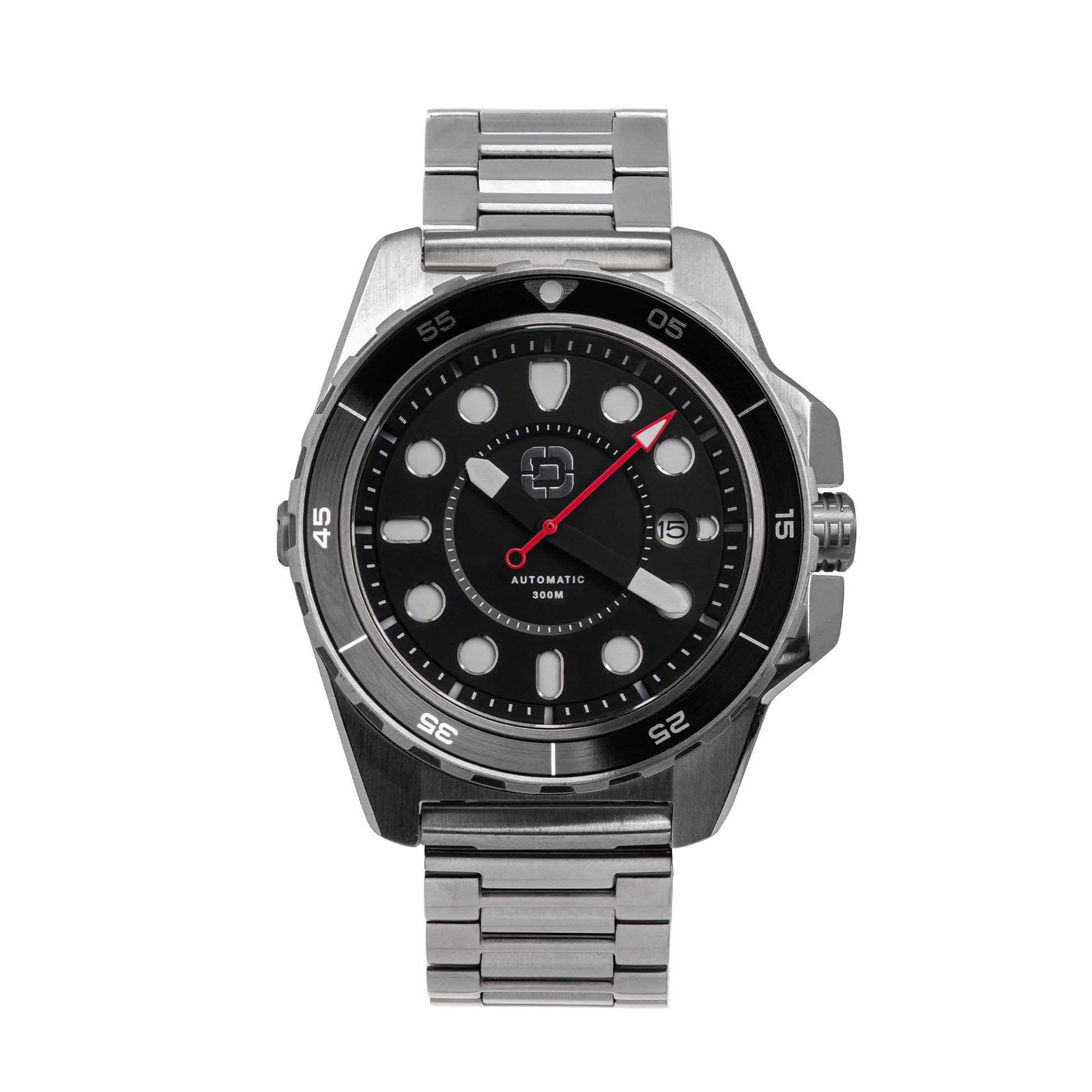 DANGO DV - 02 - AUTOMATIC DIVE WATCH WITH METAL BRACELET - Angler's Pro Tackle & Outdoors