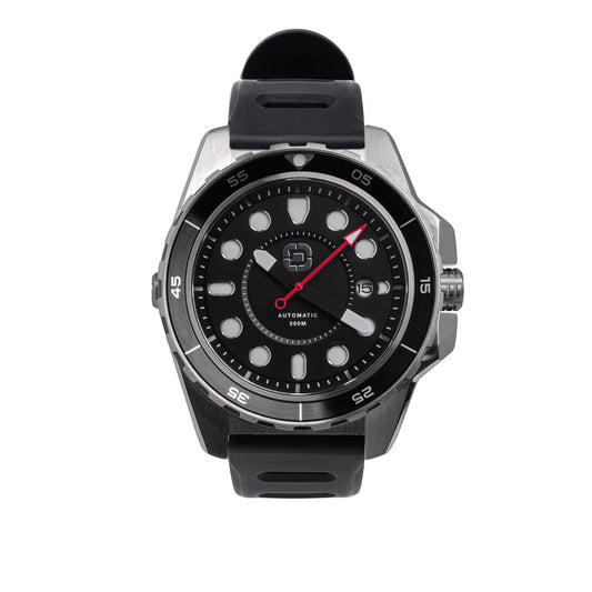 DANGO DV - 02 - AUTOMATIC DIVE WATCH WITH SILICONE SPORT STRAP - Angler's Pro Tackle & Outdoors
