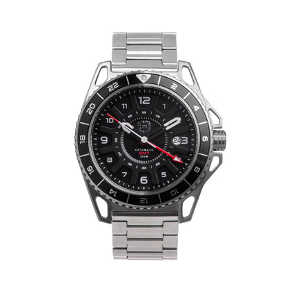 DANGO GMT - 01 - AUTOMATIC GMT WATCH WITH METAL BRACELET - Angler's Pro Tackle & Outdoors
